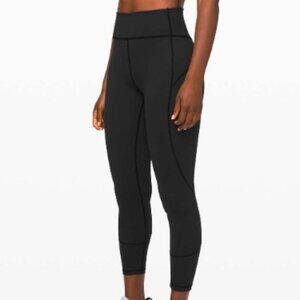 Lululemon In Movement Tight 25" *Everlux, Size 4